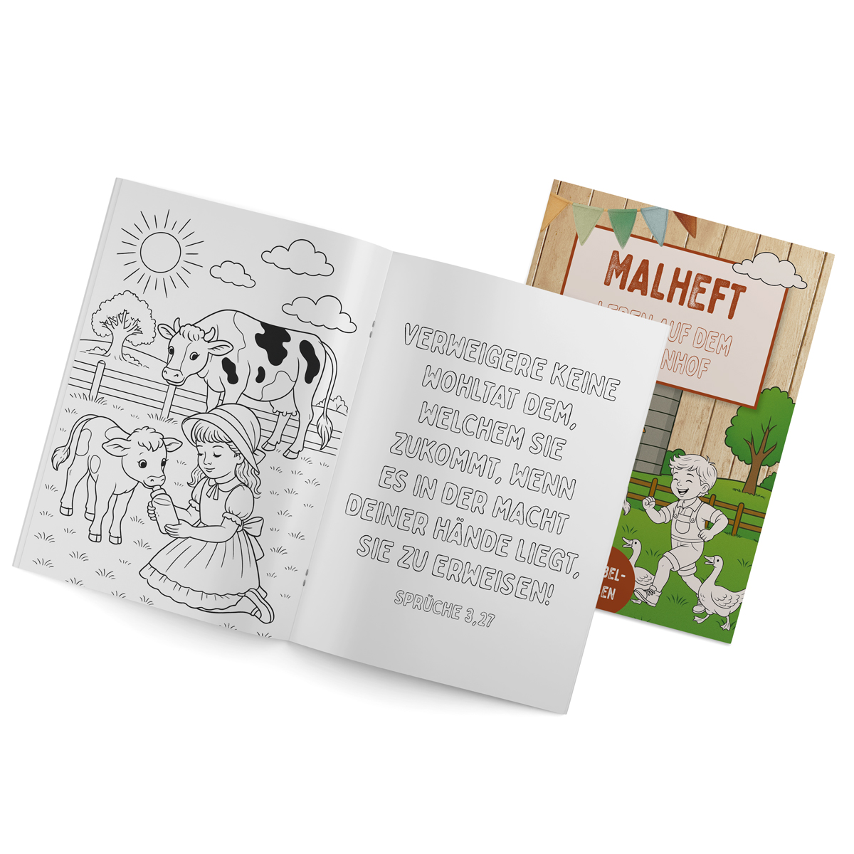 Malheft: Leben auf dem Bauernhof Malheft: Leben auf dem Bauernhof