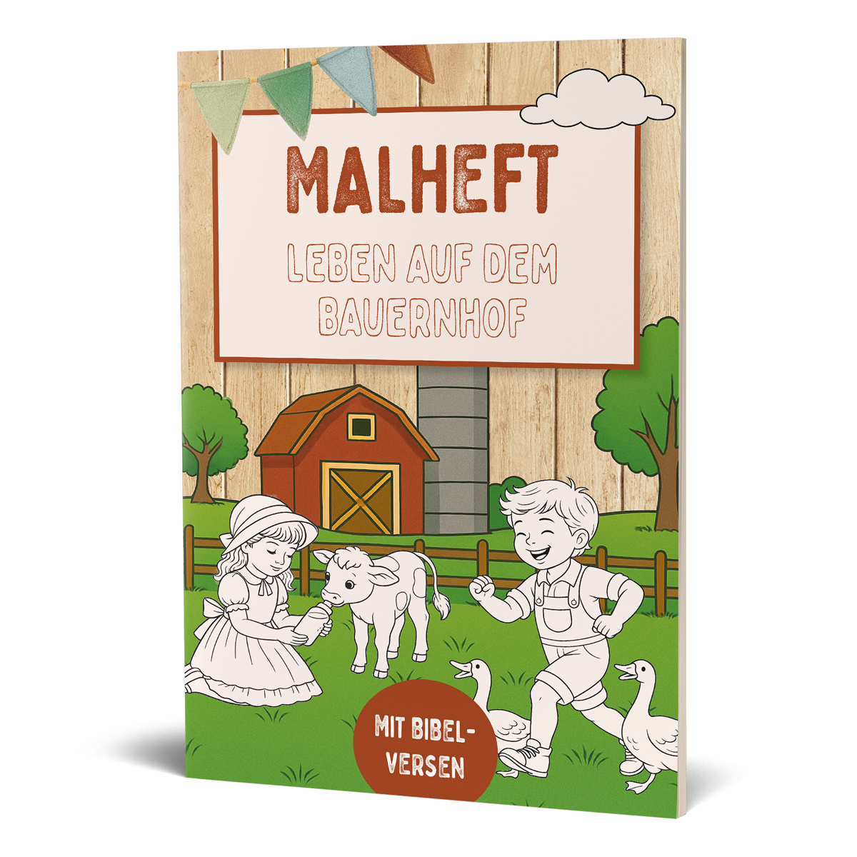 Malheft: Leben auf dem Bauernhof