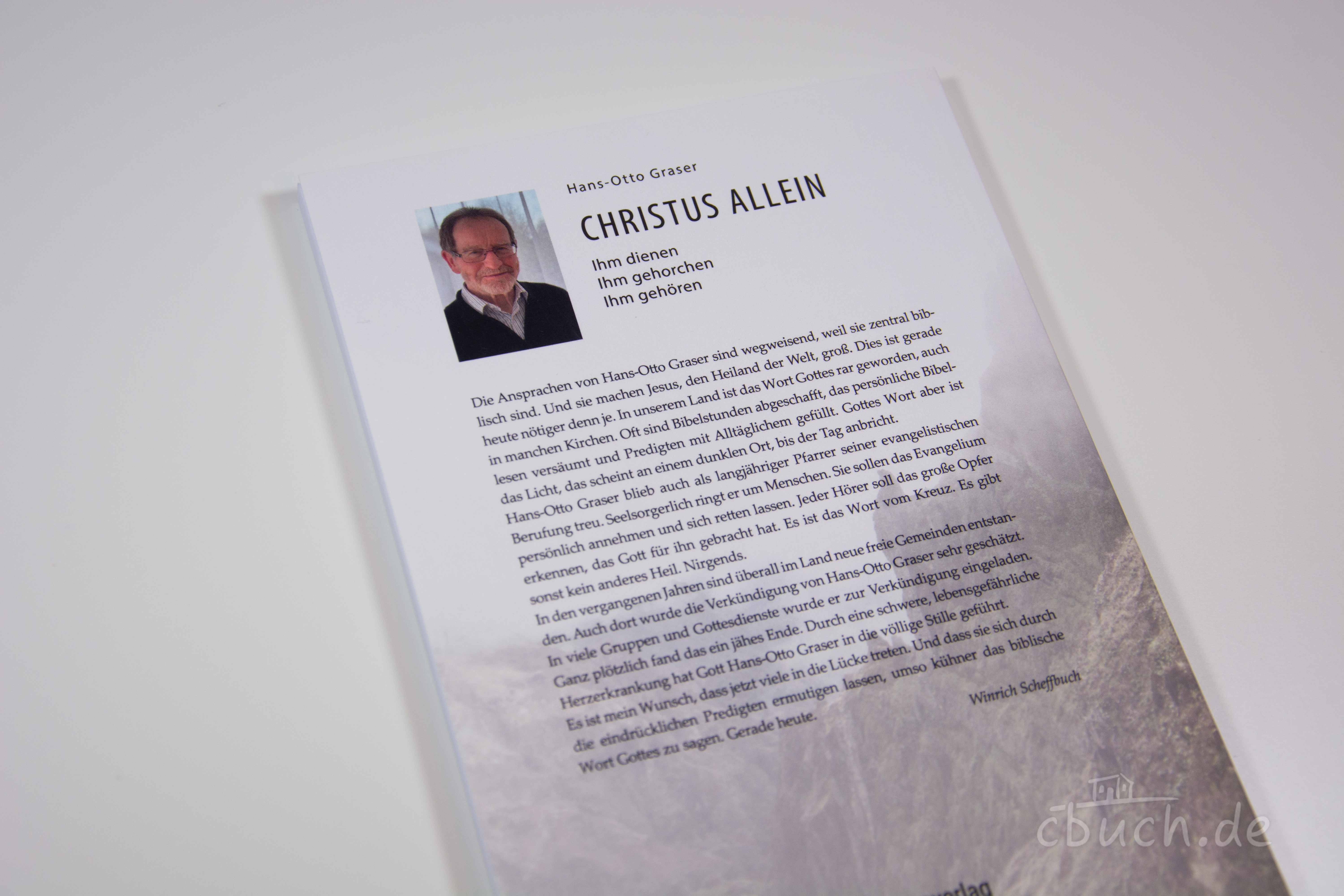 Graser: Christus allein
