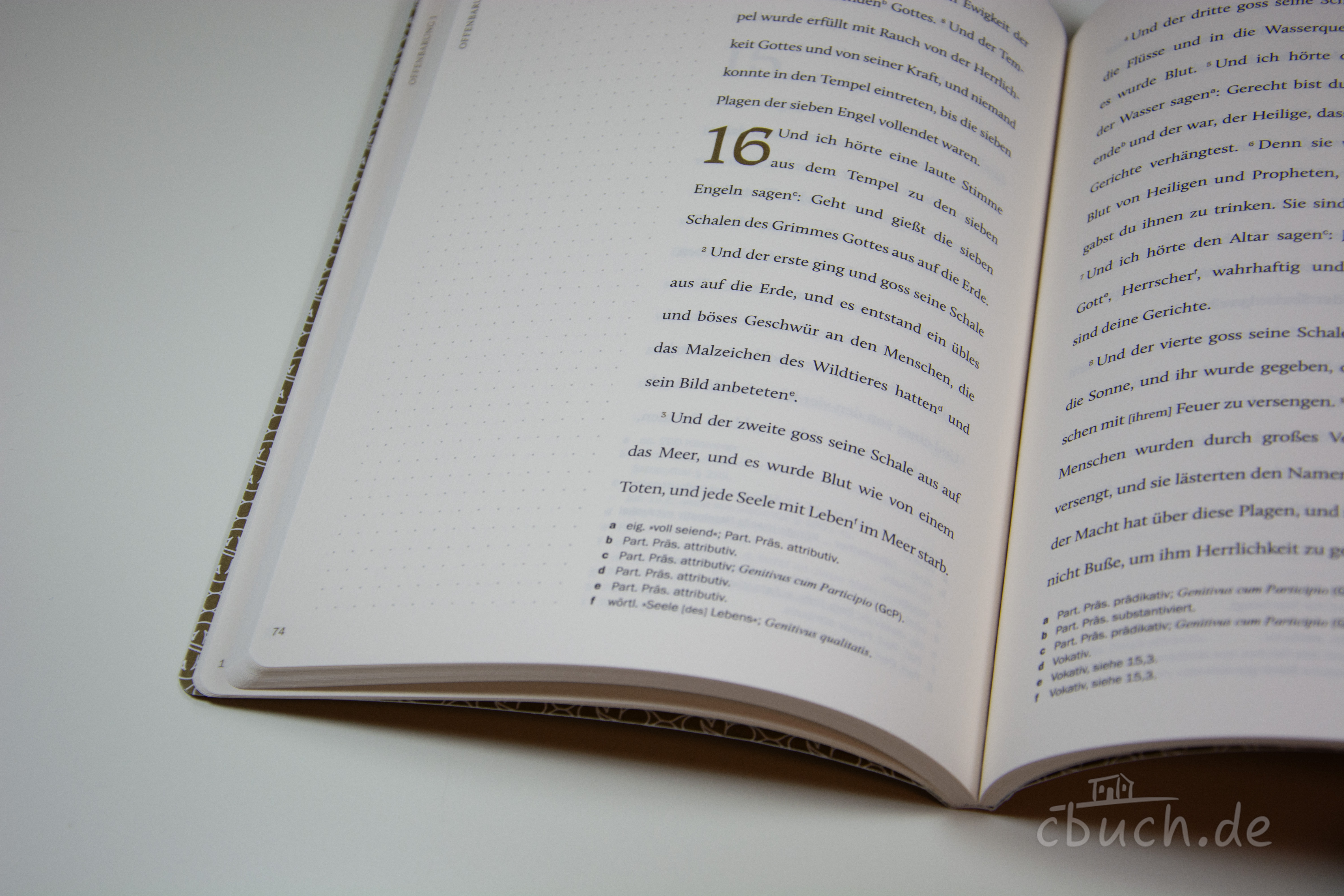 EsraBibel – Logbuch: Die Offenbarung Jesu Christi