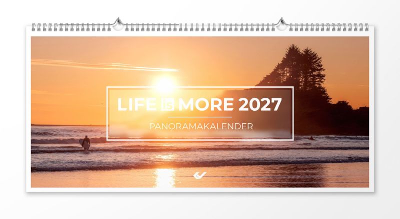 Life is more 2027 - Wandkalender XL