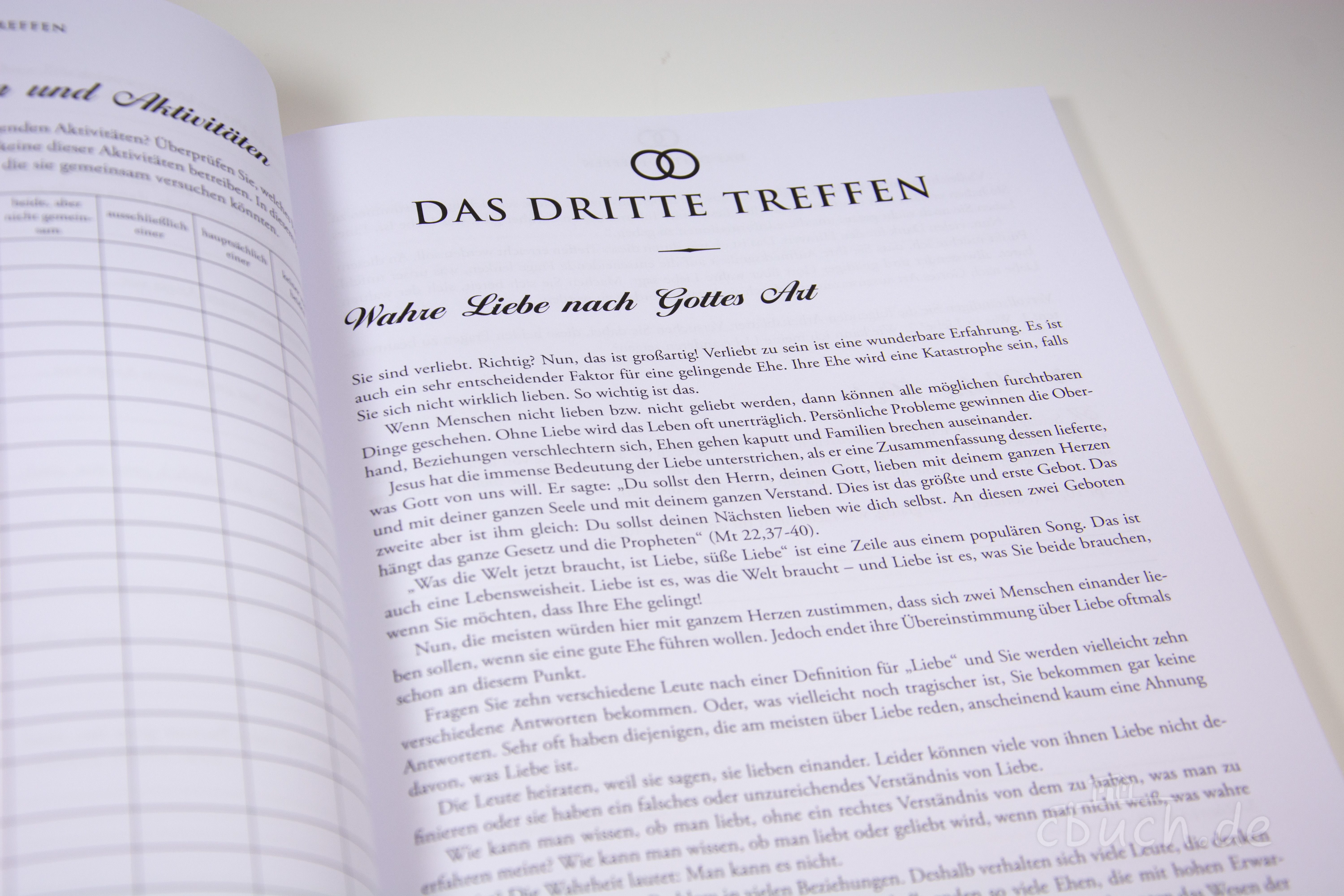 Mack: Vorbereitung auf die Ehe