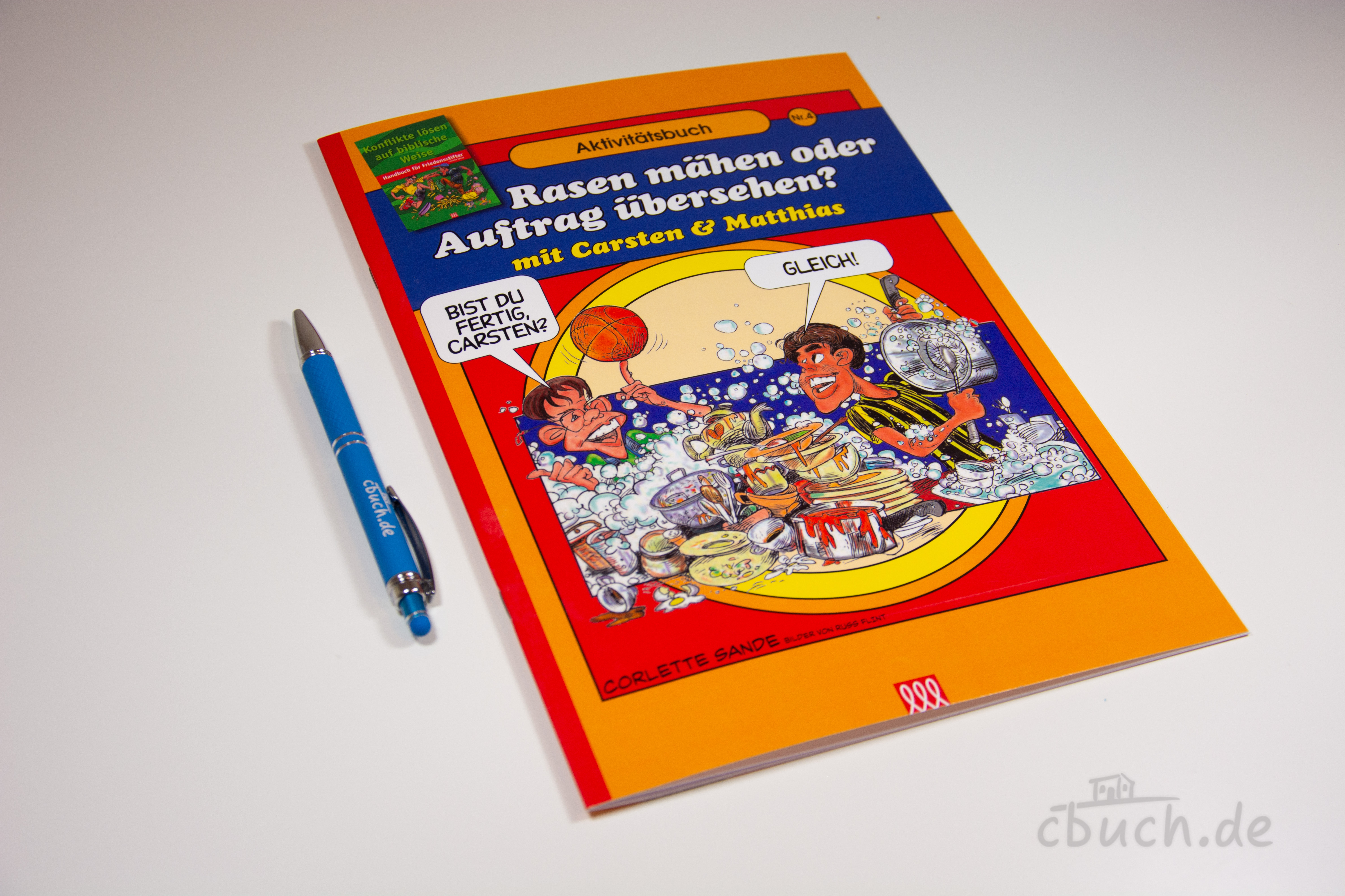 Corlette Sande: Handbuch für Friedensstifter - Comic Heft 4: Rasen mähen oder Auftrag übersehen? Corlette Sande: Handbuch für Friedensstifter - Comic Heft 4: Rasen mähen oder Auftrag übersehen?