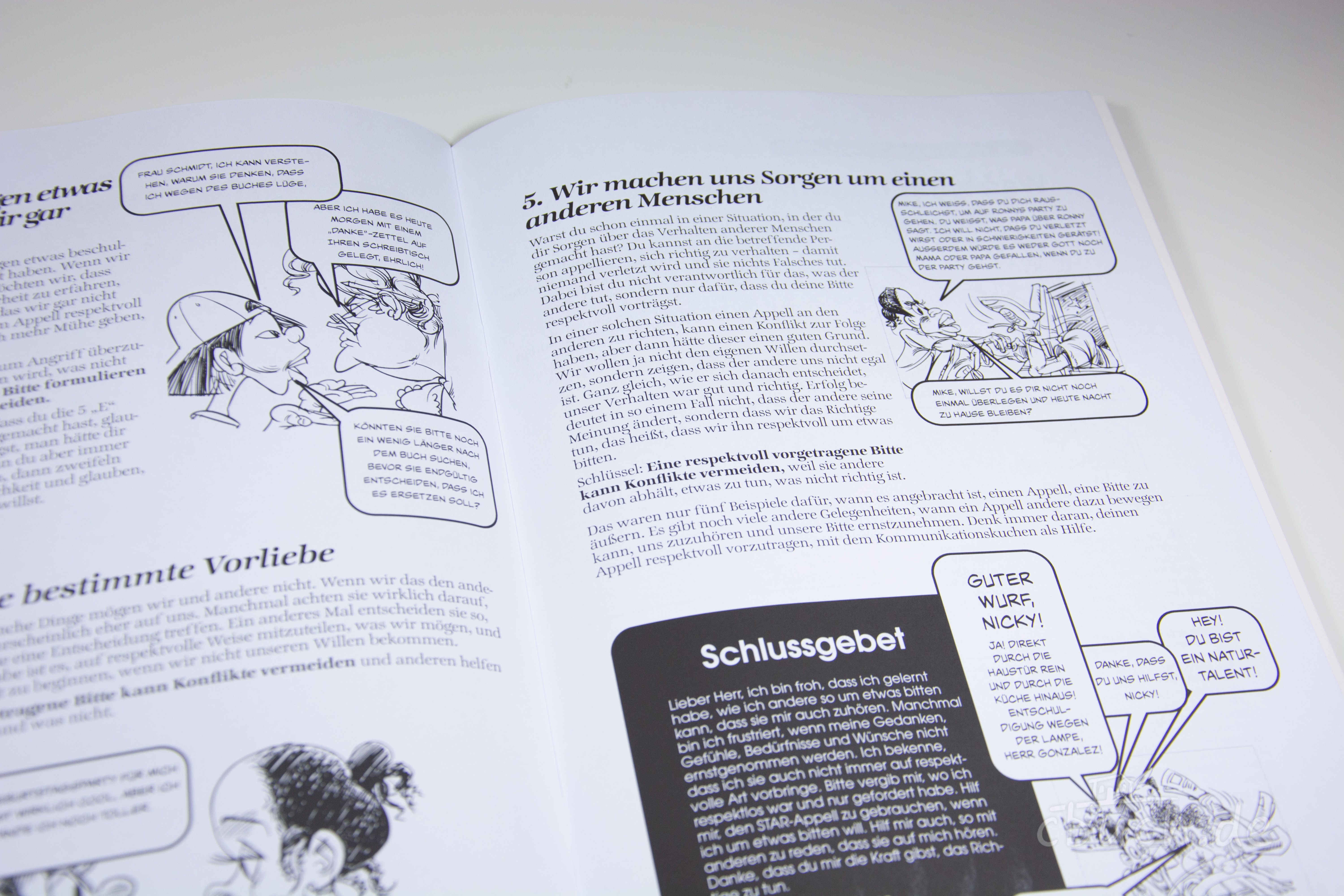 Handbuch für Friedensstifter - Comic Heft 12: Erst fragen, dann "Ja" sagen
