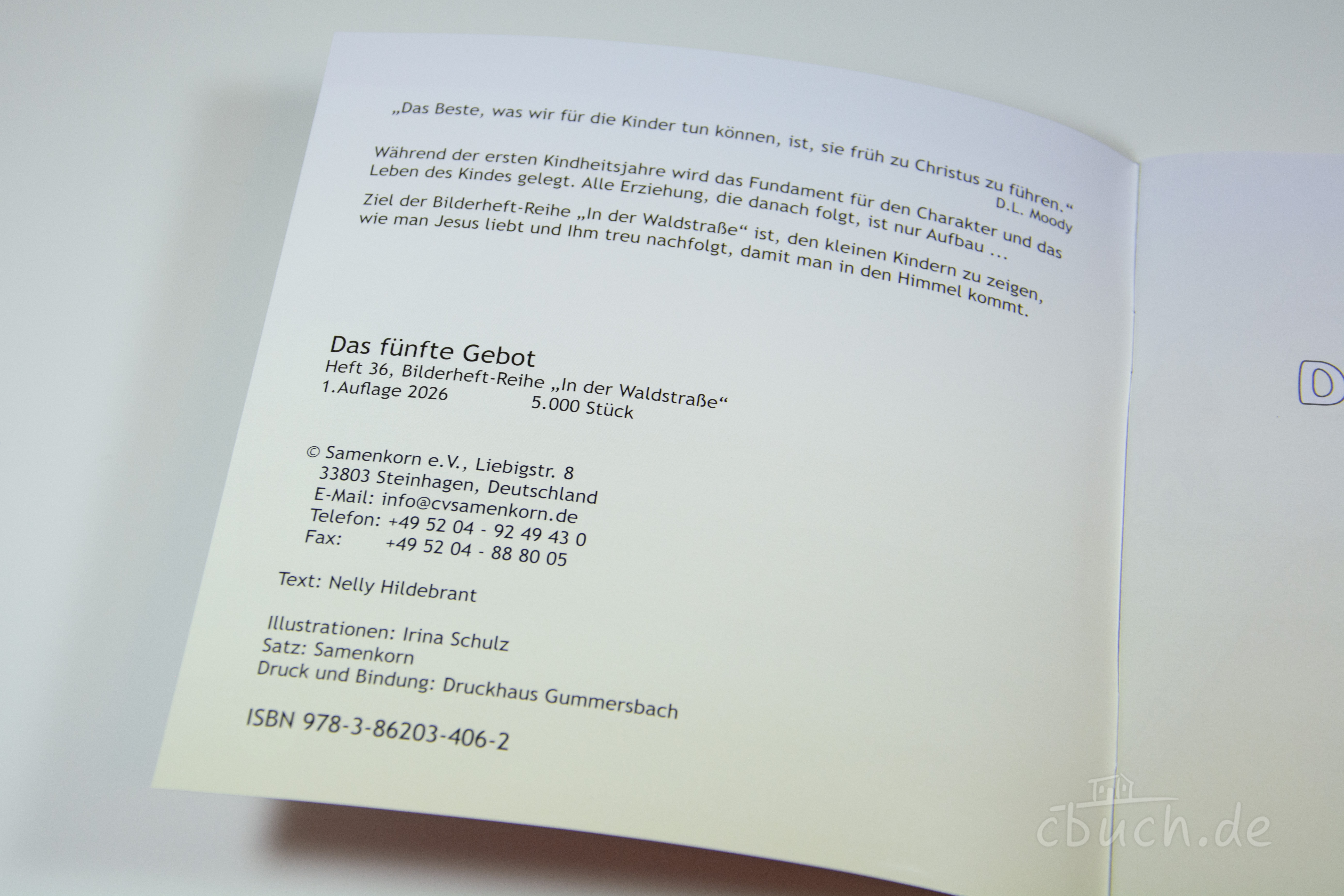 Das fünfte Gebot - In der Waldstraße 36