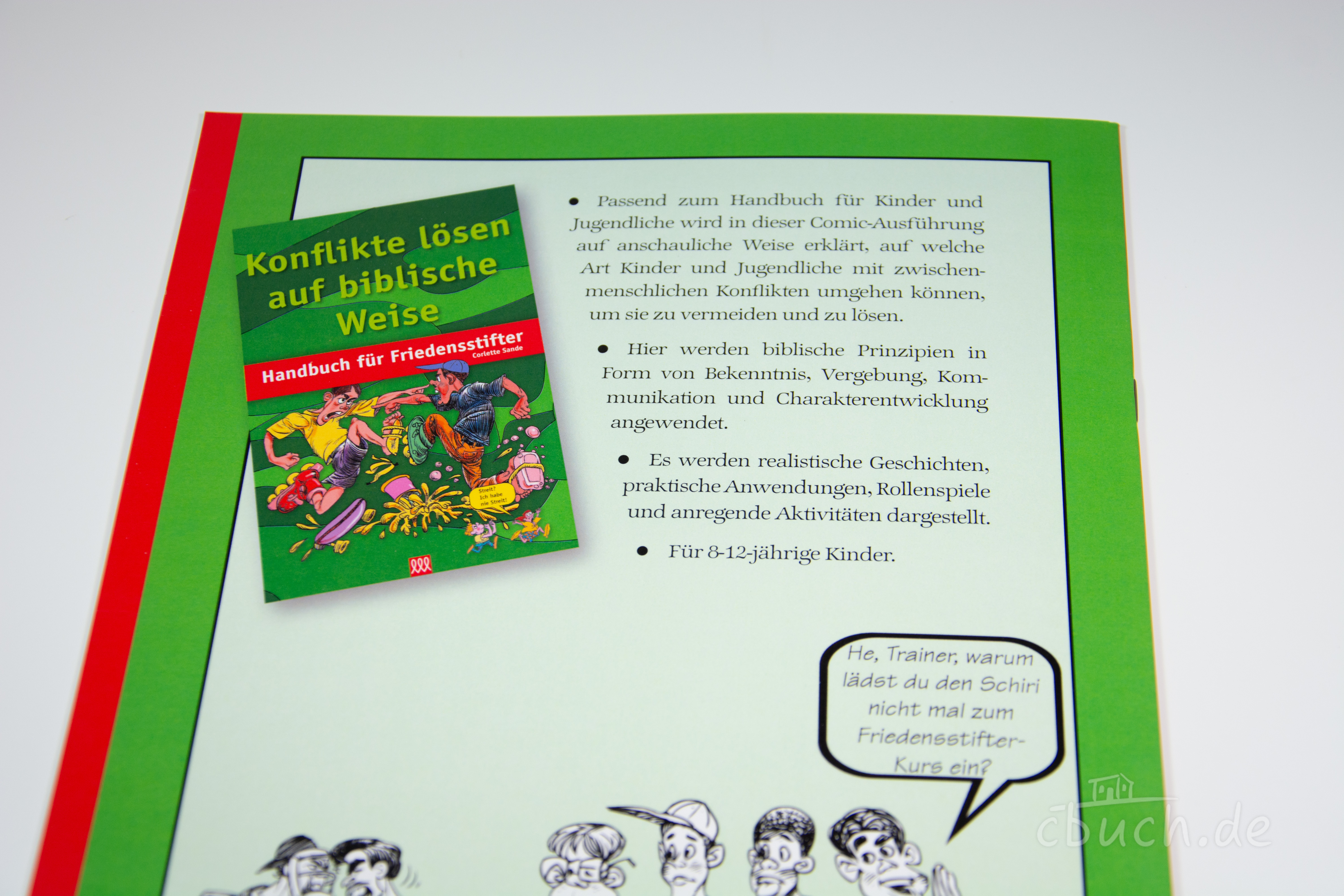 Corlette Sande: Handbuch für Friedensstifter - Comic Heft 9: Testmogelei, Chance vorbei
