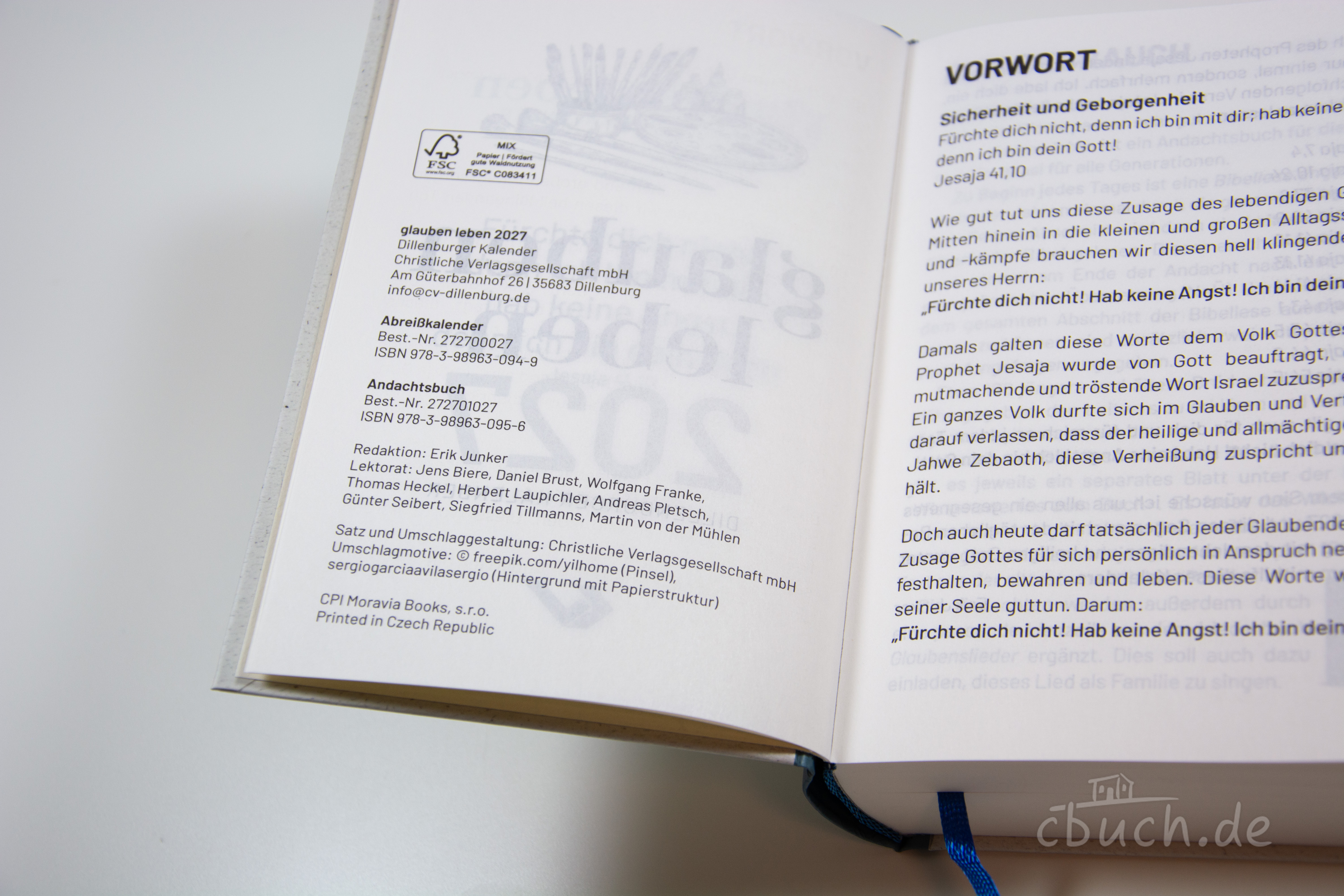 glauben.leben 2027 - Buchkalender