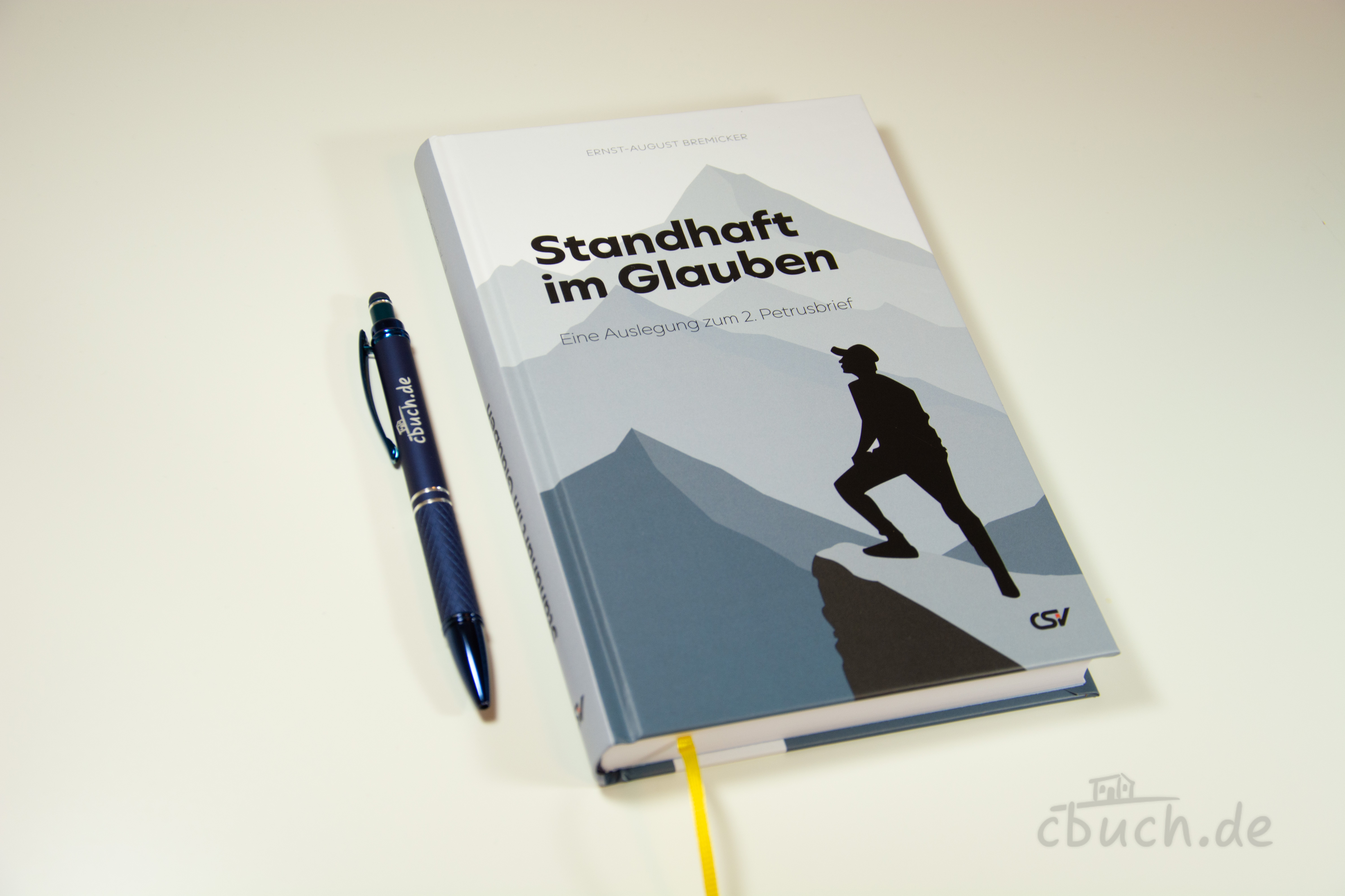 Bremicker: Standhaft im Glauben (2. Petrus) – Auslegung zum zweiten Petrusbrief Buchcover von „Bremicker: Standhaft im Glauben“ von Ernst-August Bremicker, eine leicht verständliche Auslegung zum zweiten Petrusbrief, erschienen bei CSV