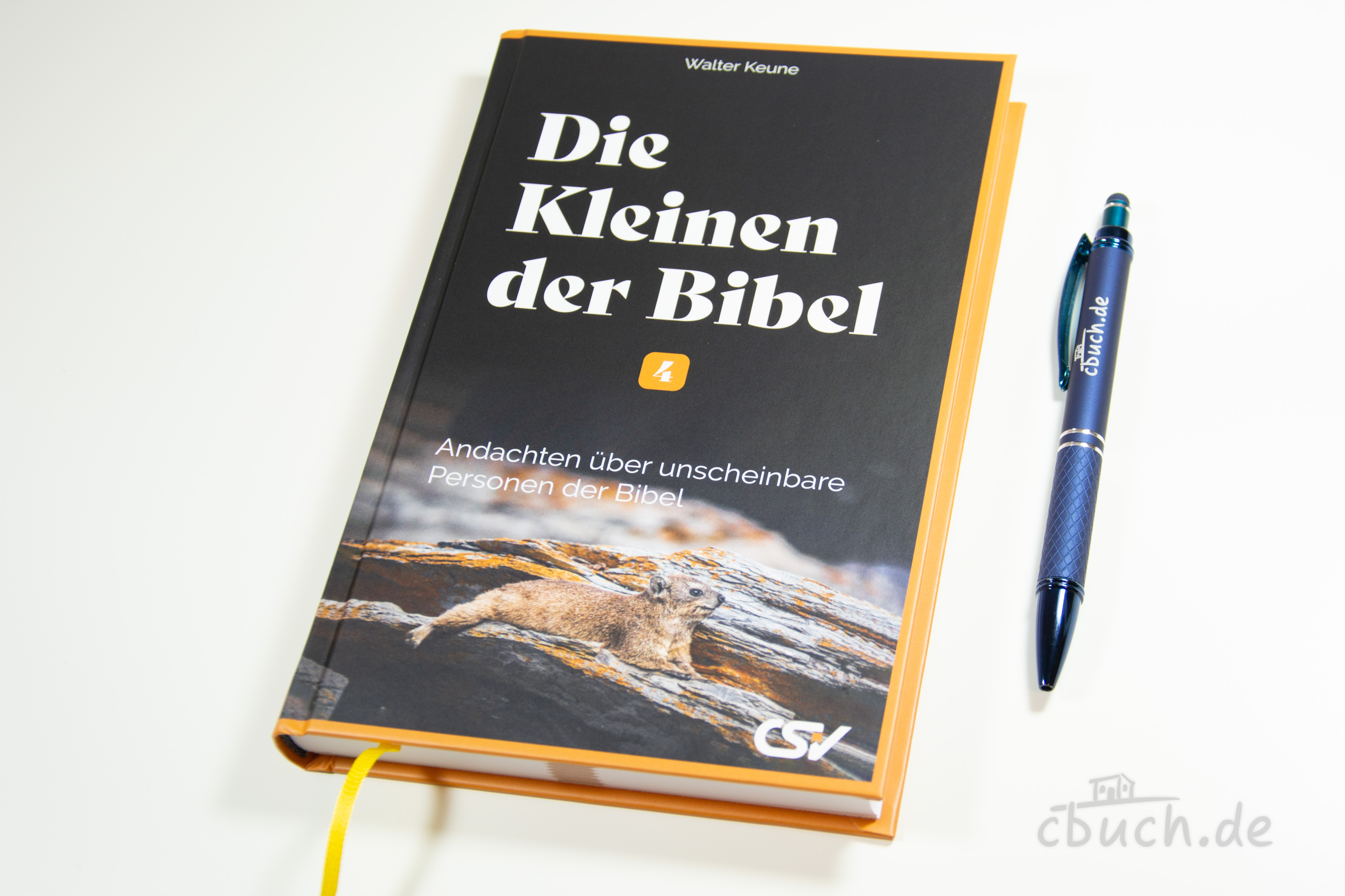 Buchcover von „Keune: Die Kleinen der Bibel - Band 4“ von Walter Keune, Andachtsbuch über unscheinbare Personen der Bibel, Verlag CSV