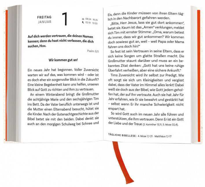 Die gute Saat 2027 - Buchkalender (Hardcover)