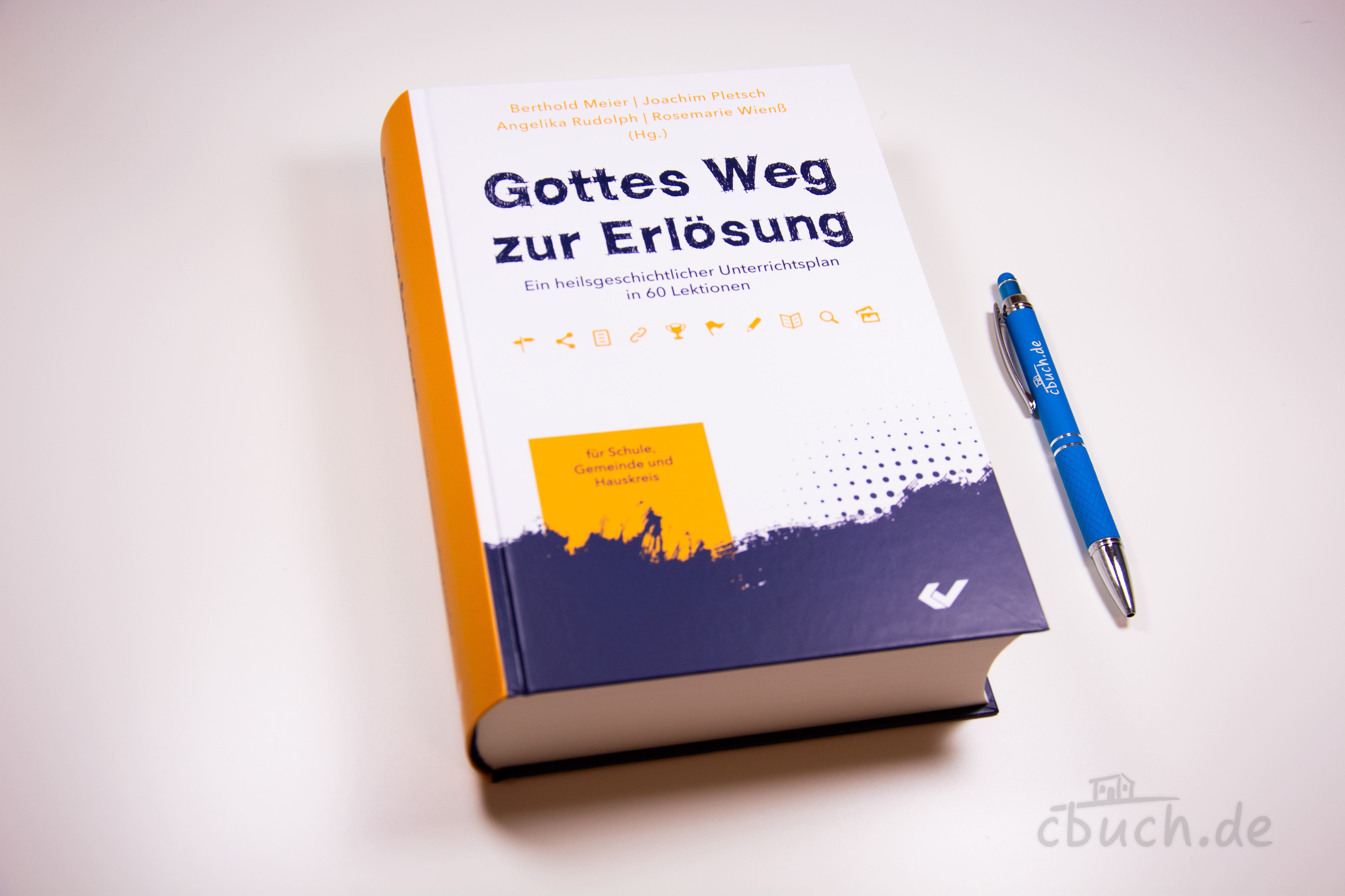 Buchcover Gottes Weg zur Erlösung von CV, heilsgeschichtlicher Unterrichtsplan mit 60 Lektionen für Schule, Gemeinde und Hauskreis