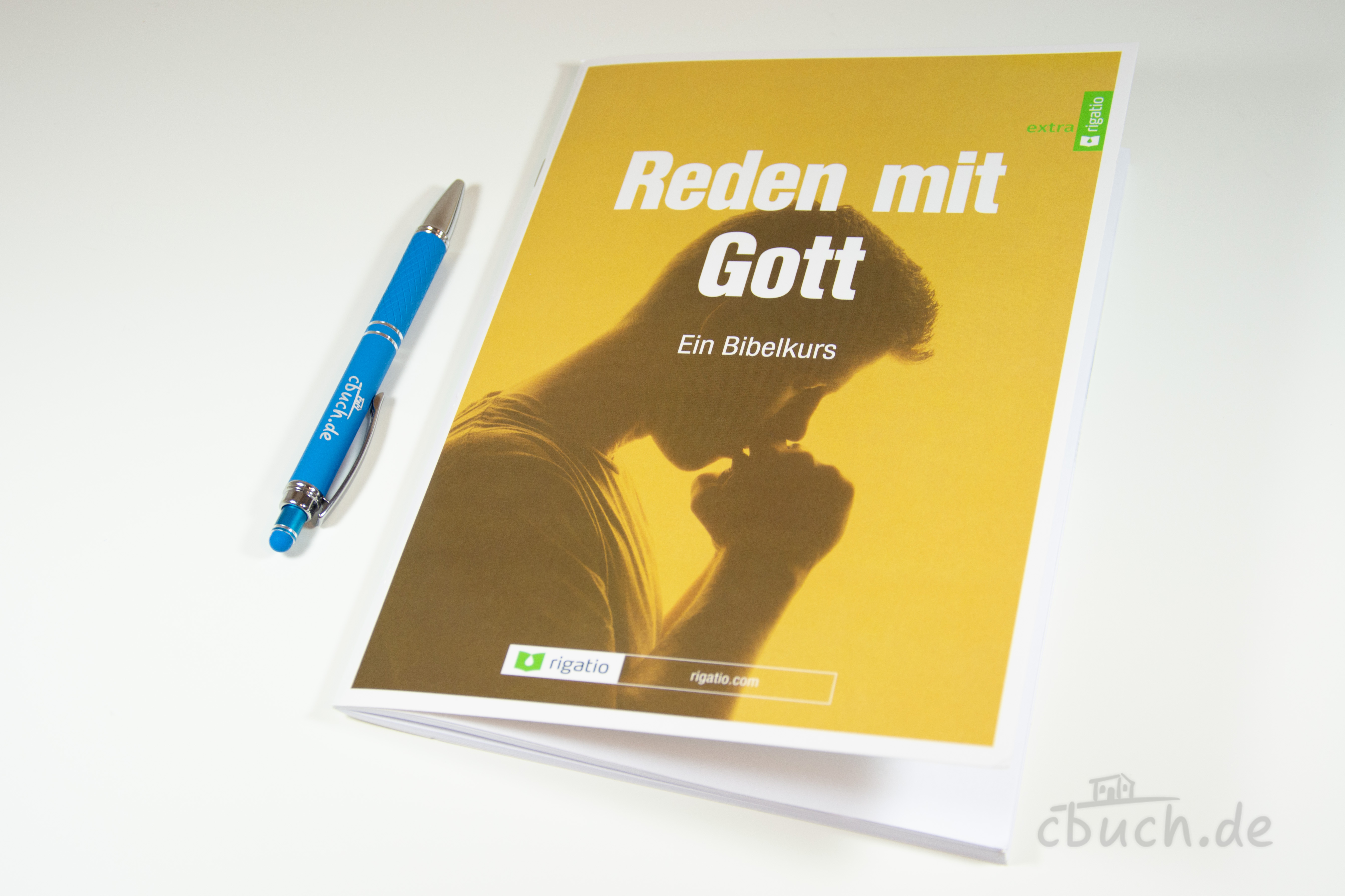 Buchcover von David Healey: Reden mit Gott – Ein Bibelkurs aus der extra Reihe von rigatio über Gebet, Konflikte, Vergebung und Wegweisung anhand biblischer Männer und Frauen.