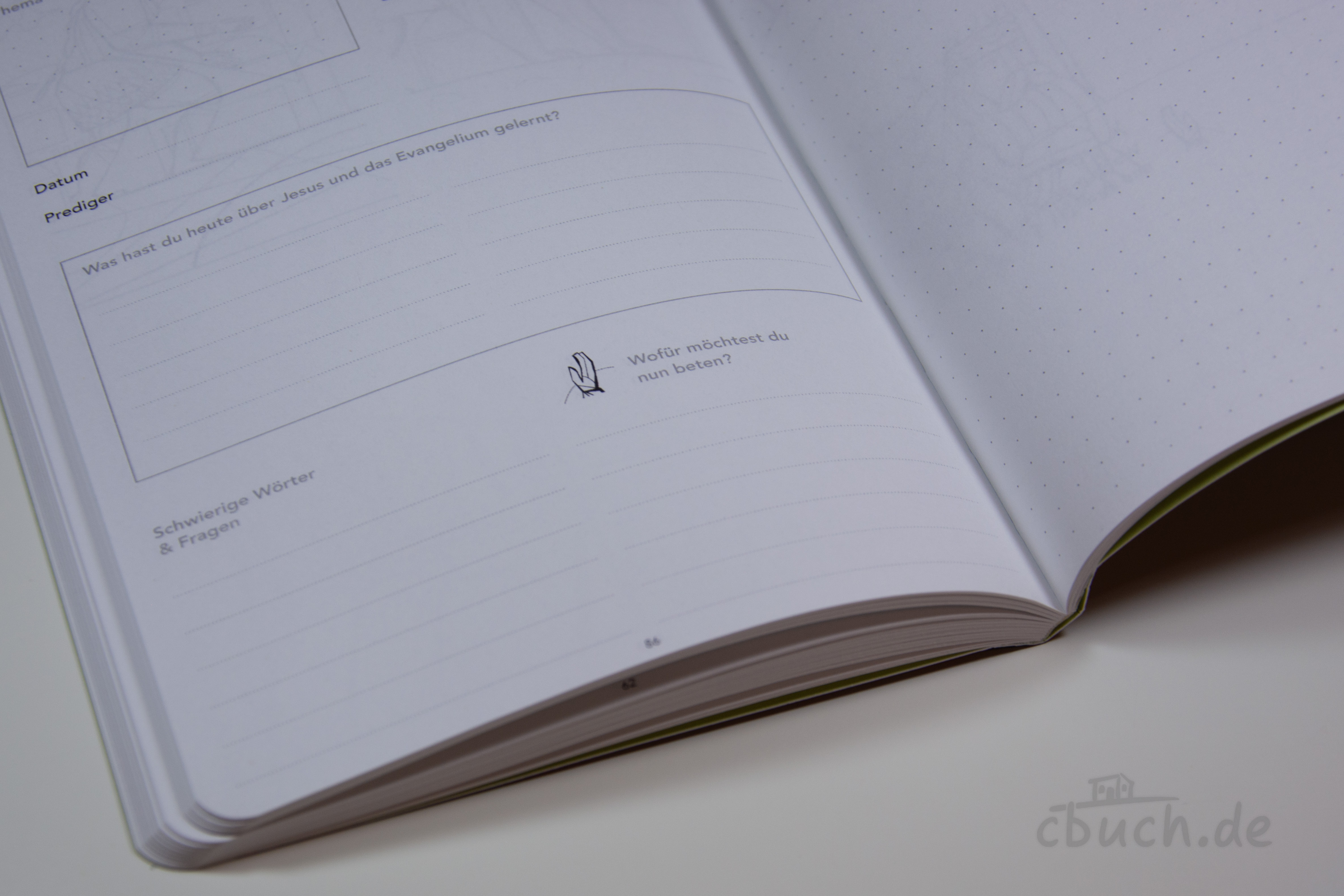 Predigt-Notizbuch für Kinder Predigt-Notizbuch für Kinder