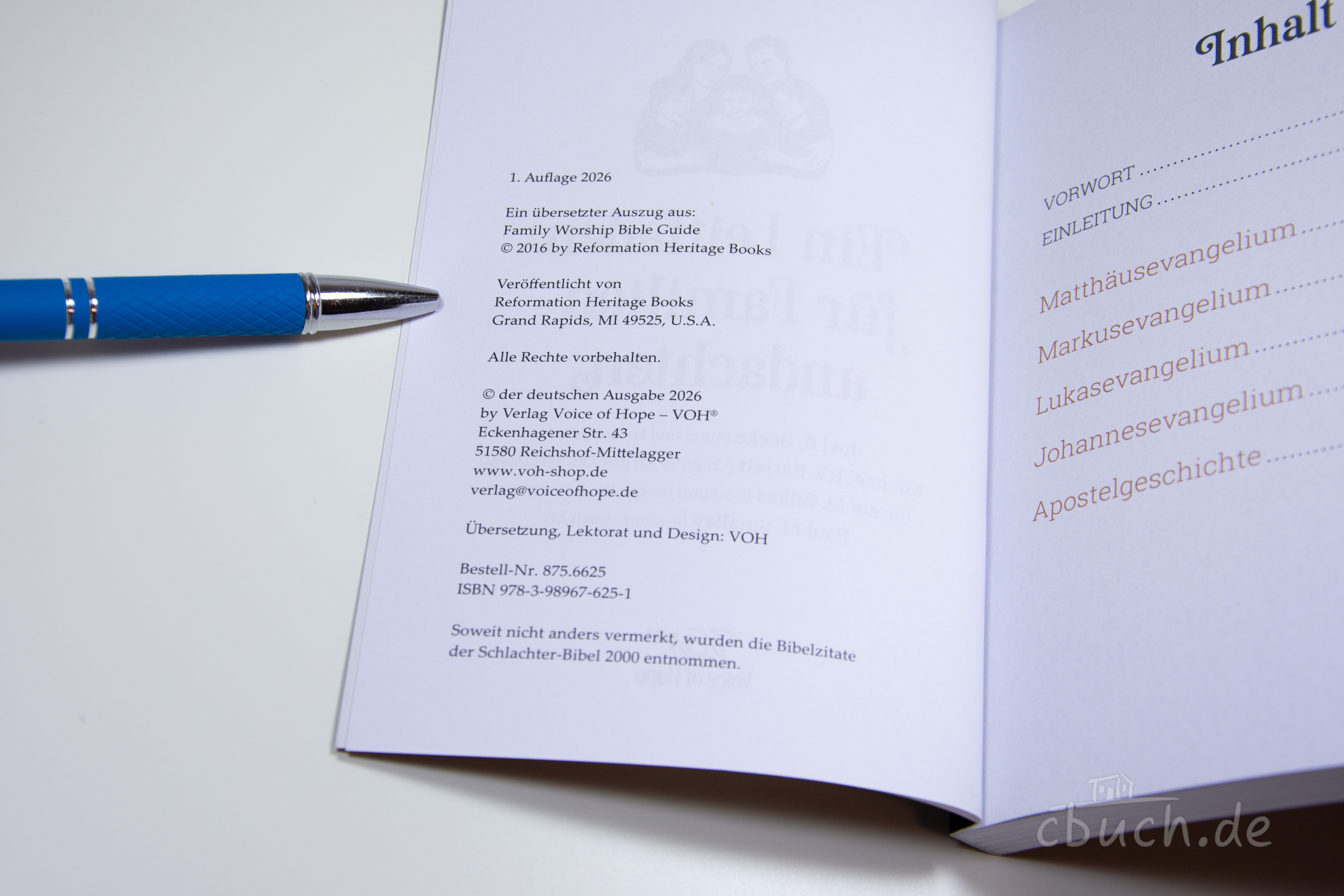 Beeke/Smalley/Barrett/Bilkes: Ein Leitfaden für Familienandachten (Auszug) Beeke/Smalley/Barrett/Bilkes: Ein Leitfaden für Familienandachten (Auszug)