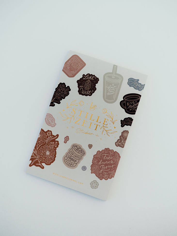 Stille Zeit Sticker Block