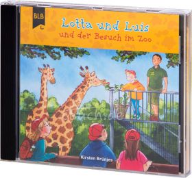 Kirsten Brünjes: Lotta und Luis und der Besuch im Zoo (Audio-Hörspiel) - Ein giraffenstarkes Abenteuer im Zoo mit Lotta und Luis